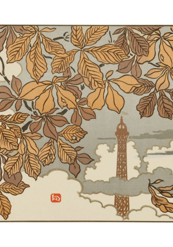 Feuilles d'automne. Henri Rivière