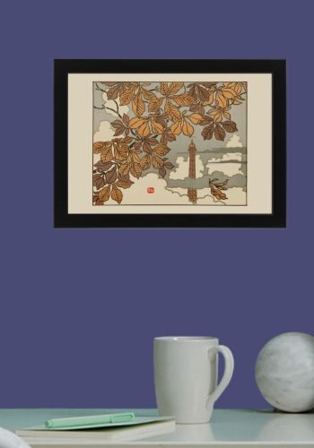 Feuilles d'automne. Henri Rivière