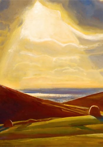 Detail: When the Sun Shines. Rockwell Kent.