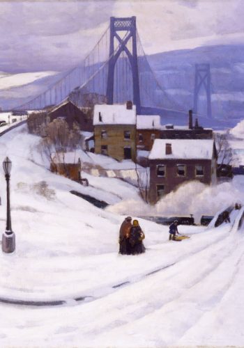 Mid-Hudson Bridge, Winter.